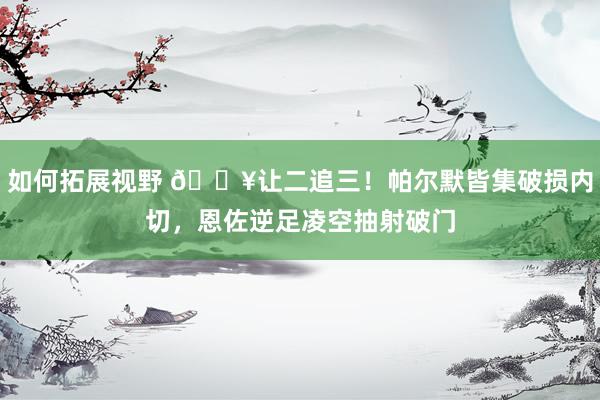 如何拓展视野 💥让二追三！帕尔默皆集破损内切，恩佐逆足凌空抽射破门